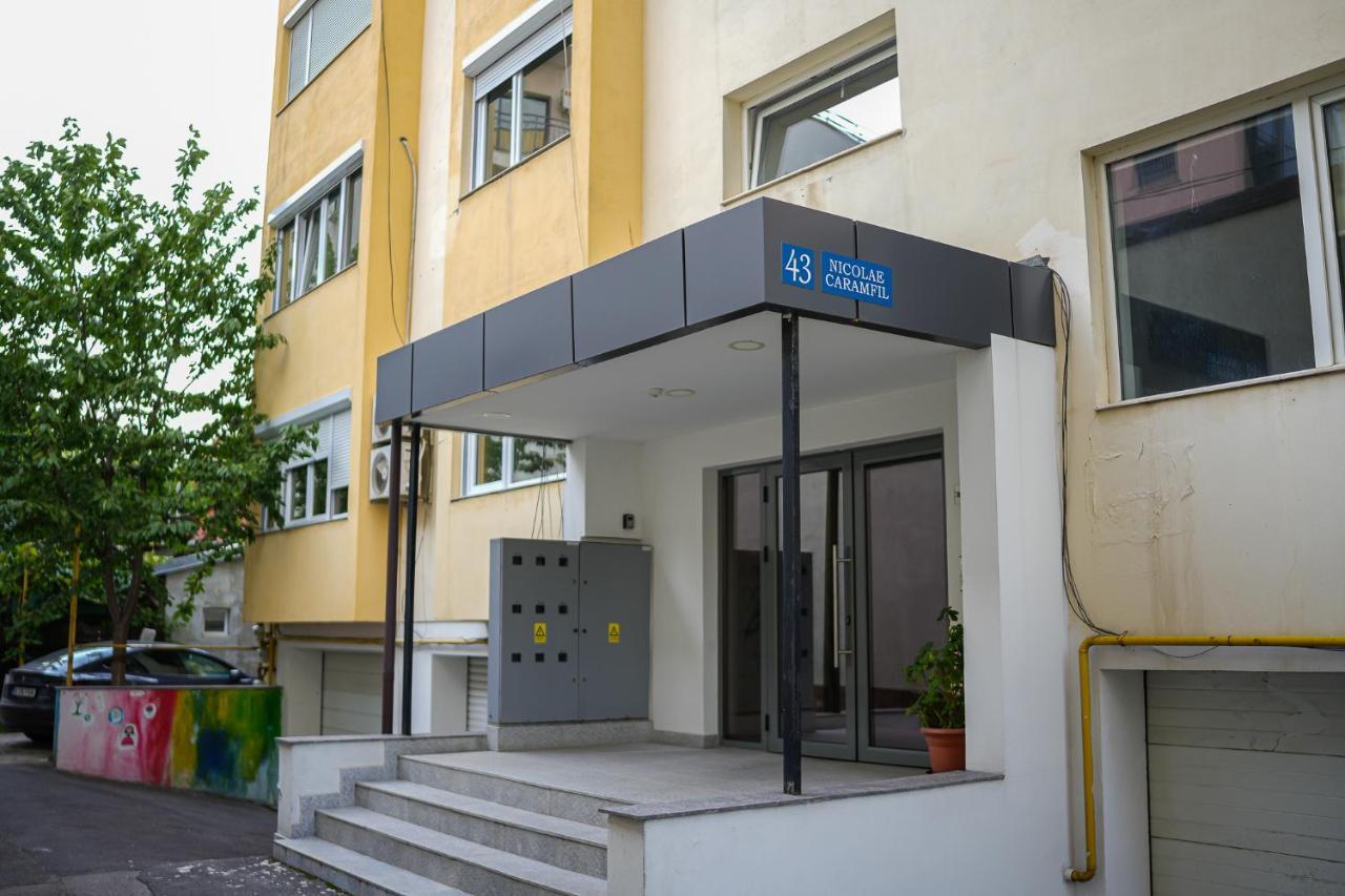Penthouse With Huge Rooftop & Amazing City View Bukarest Exteriör bild